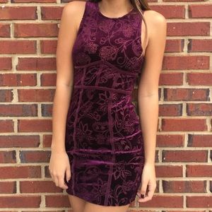 Free People burnout babe bodycon dress